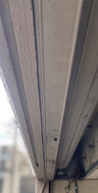 座板の板金作業