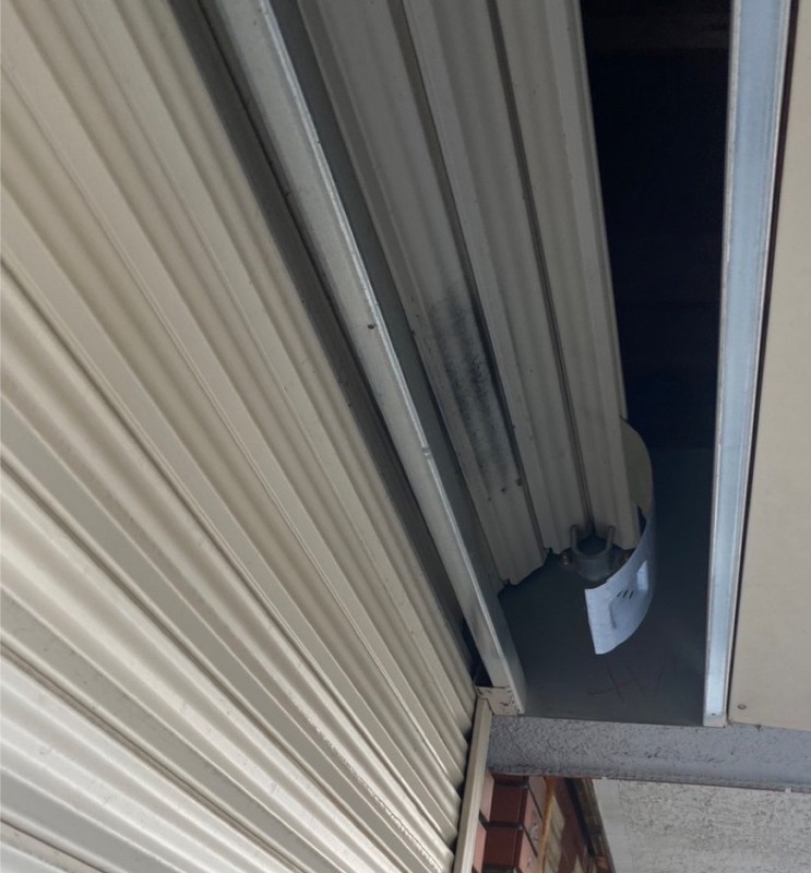 手動シャッターの電動化工事