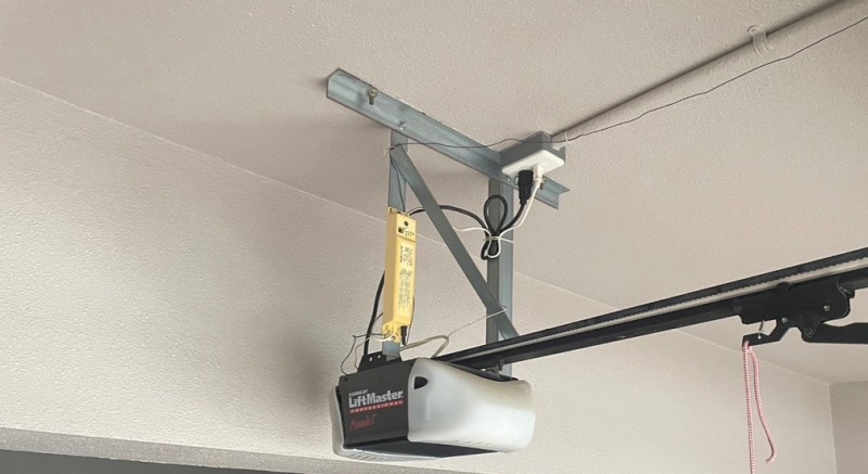 オーバードア　開閉機ベルト交換