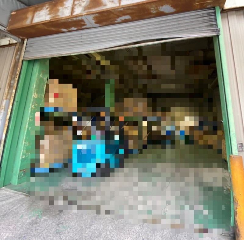 電動シャッター　座板補修