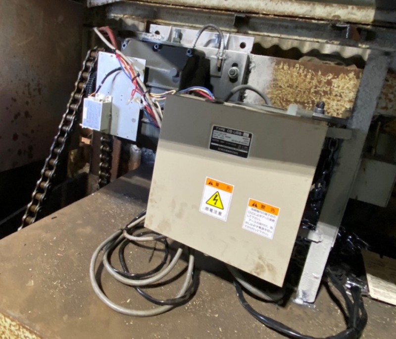 電動シャッター　開閉機交換工事