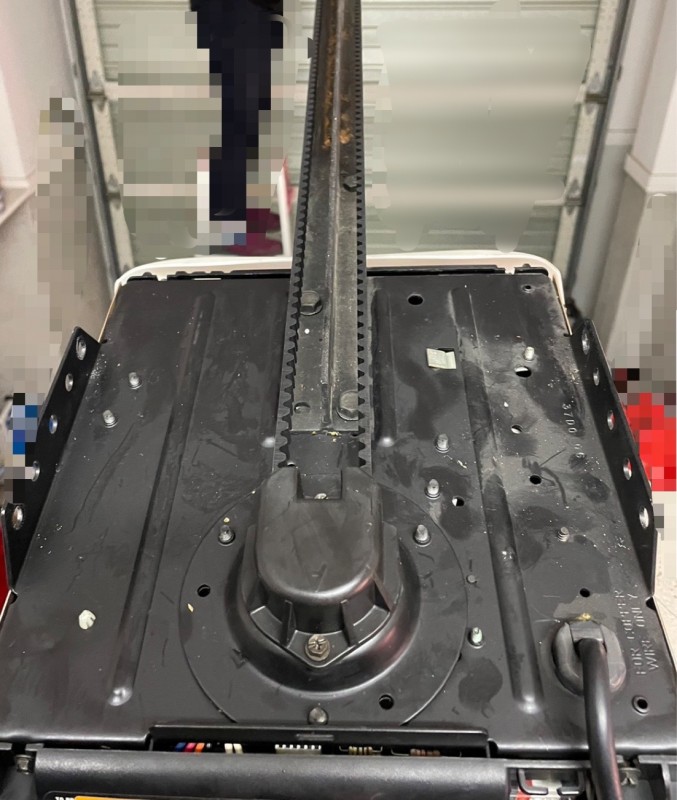 オーバードアシャッター　ベルト交換