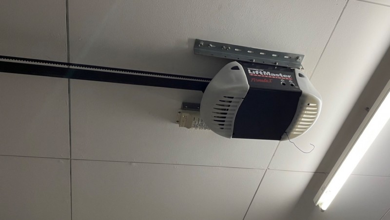 オーバードアシャッター　ベルト交換