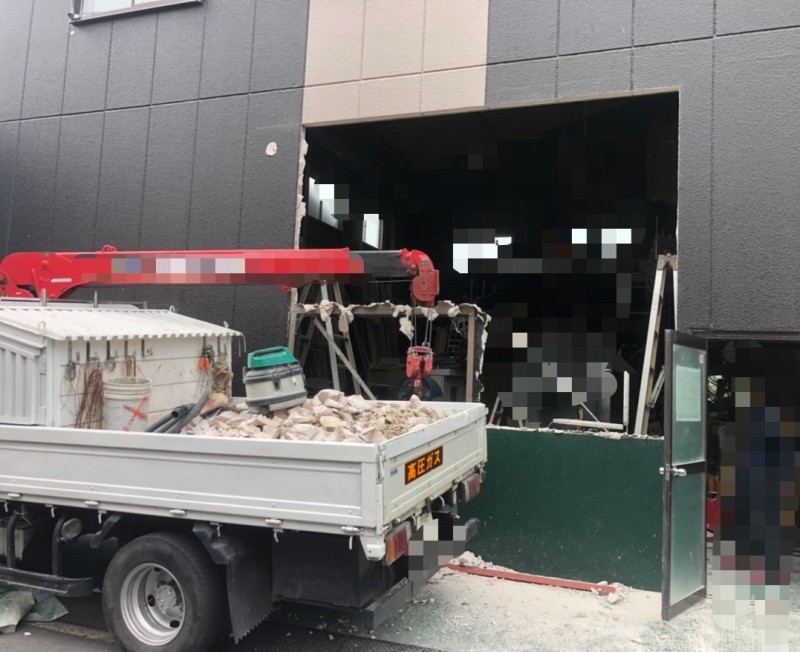 電動シャッター　新規設置