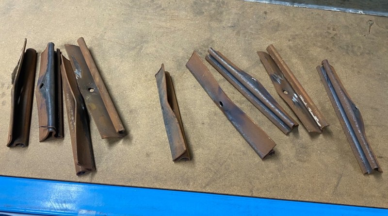 電動シャッター　吊元交換