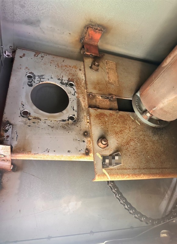 電動シャッター　開閉機・障害物検知座板　交換工事