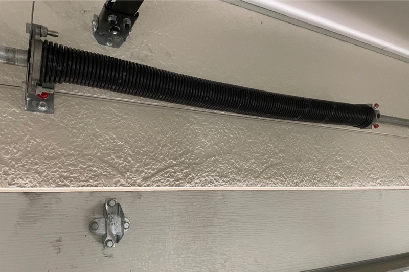 リフトマスター　オーバードア　開閉機・スプリング交換工事