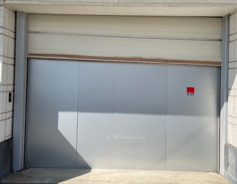 電動シャッター　設置工事