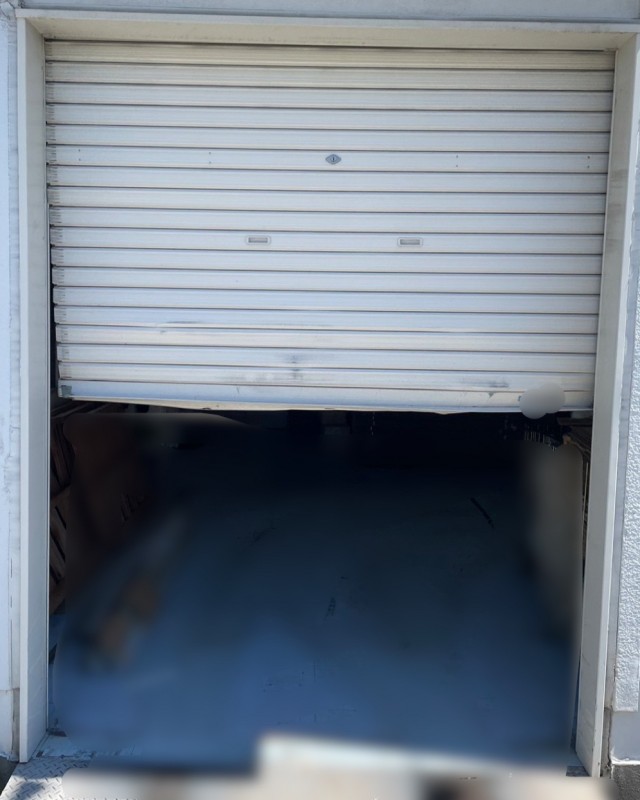 手動シャッター　スラット部分交換