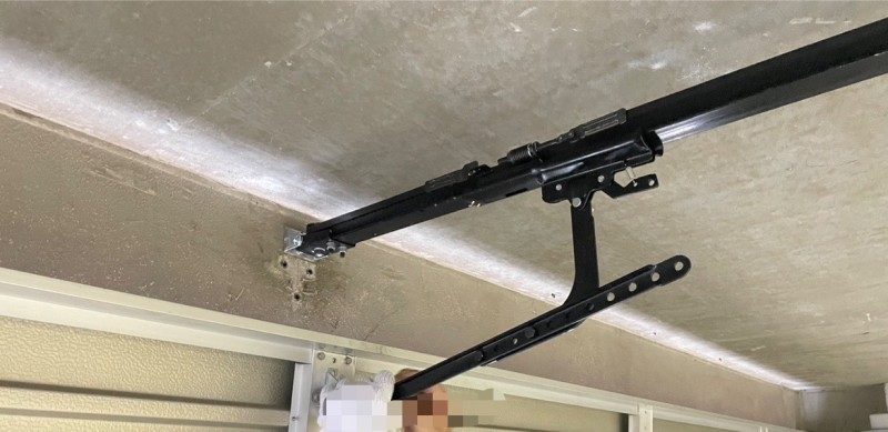 リフトマスター　電動開閉機　設置