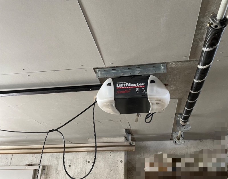 リフトマスター　開閉機　ベルト交換