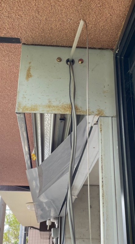 手動シャッターの電動化工事