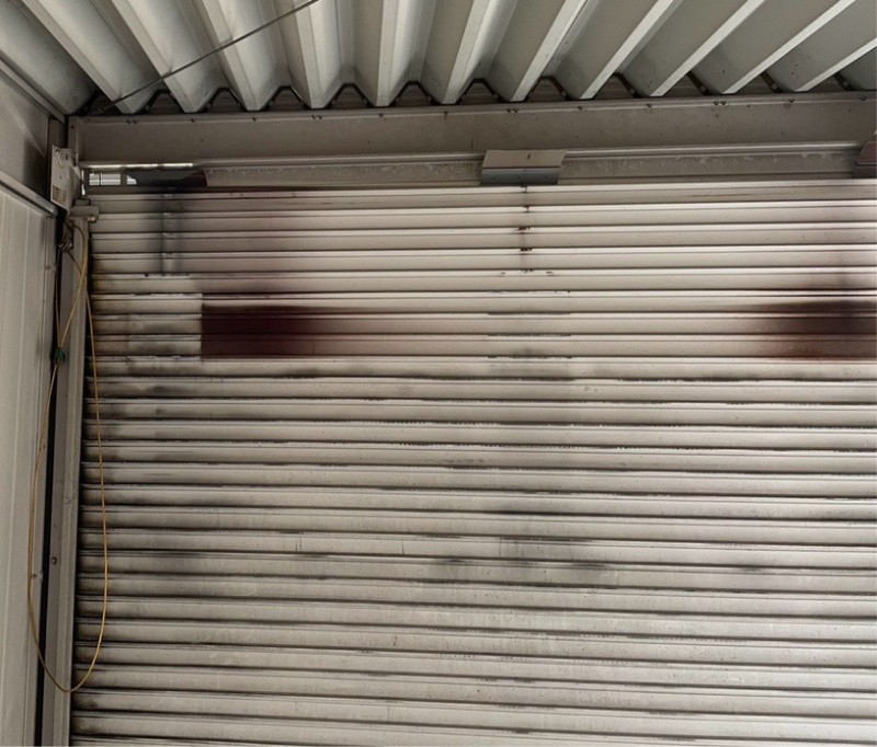 手動シャッターの電動化工事