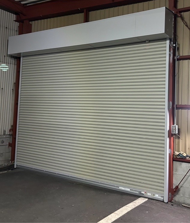 電動シャッター　交換工事