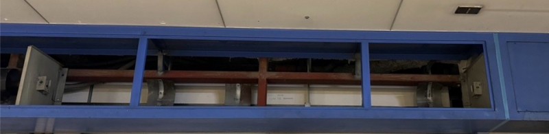 手動シャッター　シャフト交換