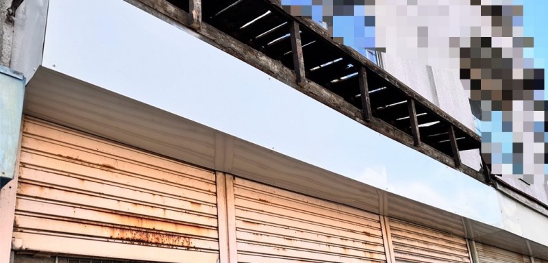 シャッターケース　交換工事