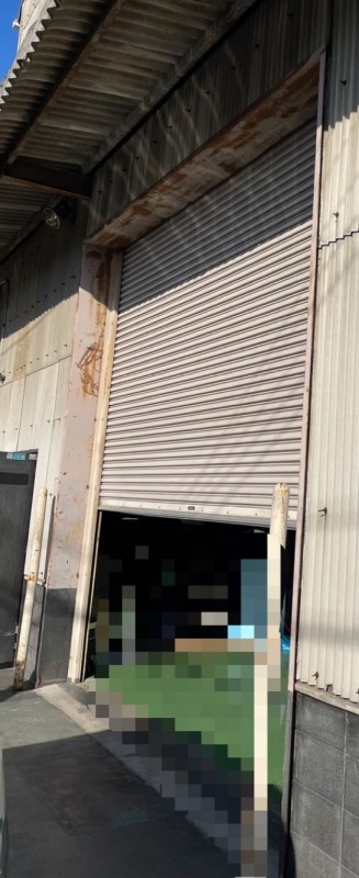 電動シャッター　交換工事