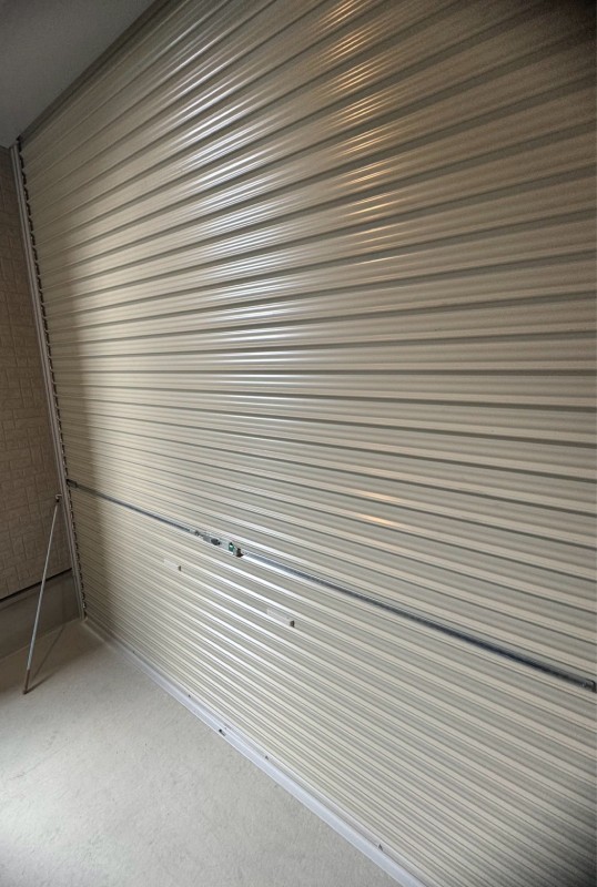 手動シャッター　新規設置