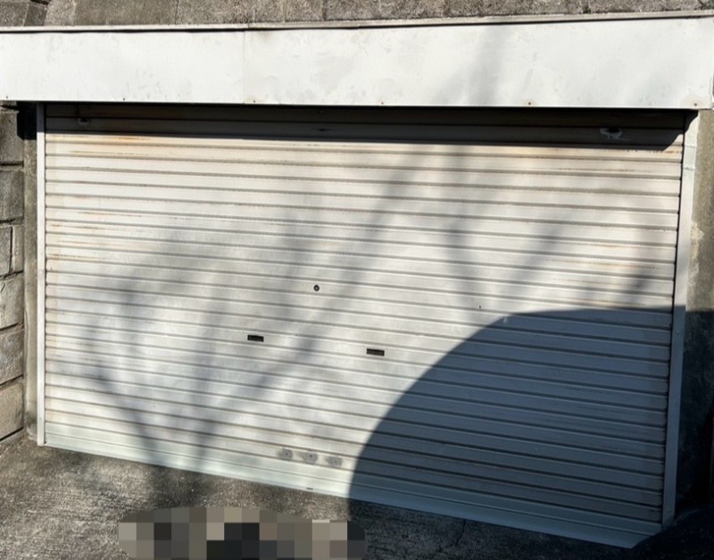 手動シャッターの電動化工事