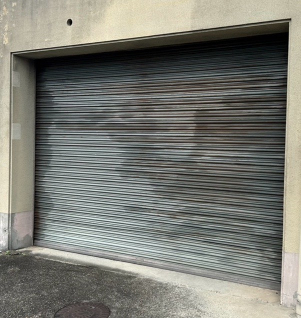 電動シャッター　スラット・電動開閉機交換