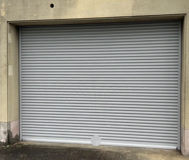 電動シャッター　スラット・電動開閉機交換
