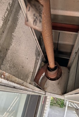 店舗　手動シャッター　交換工事