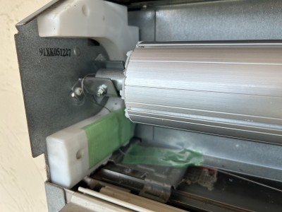 住宅窓電動シャッター　開閉機交換