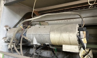 倉庫　電動シャッター工事