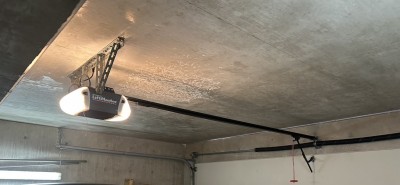 車庫 電動オーバードアシャッター ギア・ベルト交換